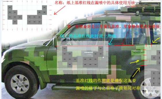 长沙车辆迷彩喷涂,设备迷彩漆翻新