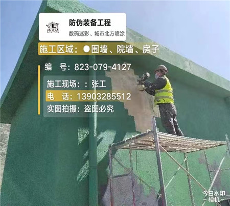 长沙设备迷彩喷涂,迷彩漆施工